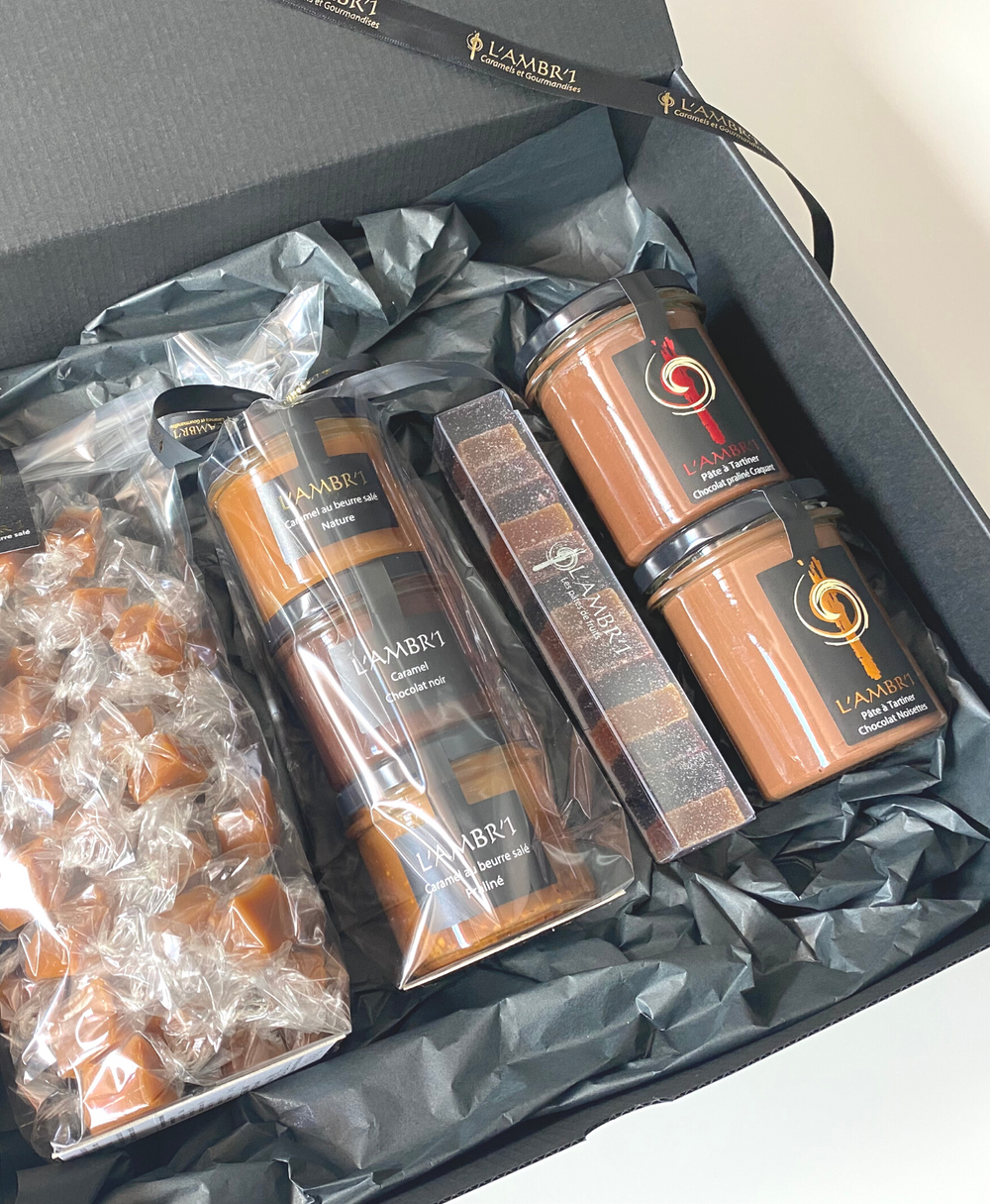 Le Coffret Caramel Au Beurre Salé - Coffret Cadeau 6 Produits à Prix  Carrefour