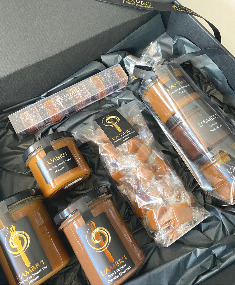 
                  
                    Zoom sur les 6 produits présentés dans notre coffret cadeau "passion".
                  
                